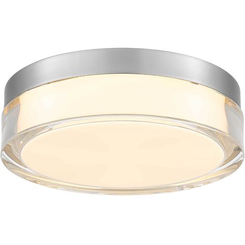 Sunspot LED 9 inch Brushed Stainless Steel Outdoor Flush Mount