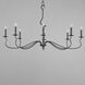 Padrona 8 Light 48.5 inch Black Oxide Chandelier Ceiling Light