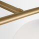 Orley 2 Light 17.5 inch Satin Brass Wall Bath Fixture Wall Light
