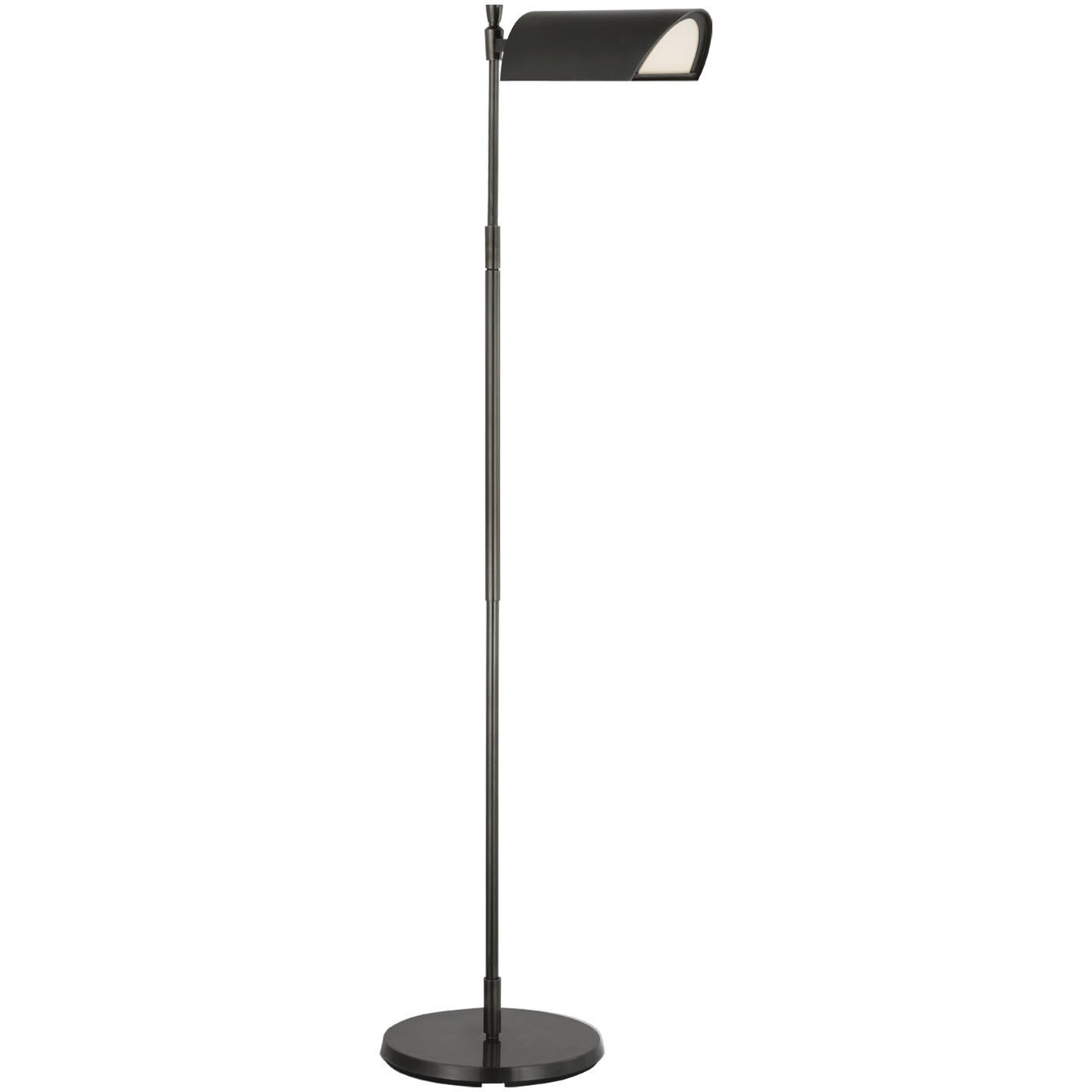 Thomas O'Brien Bravo 43.5 inch 8.00 watt Bronze Adjustable Pharmacy Floor Lamp Portable Light