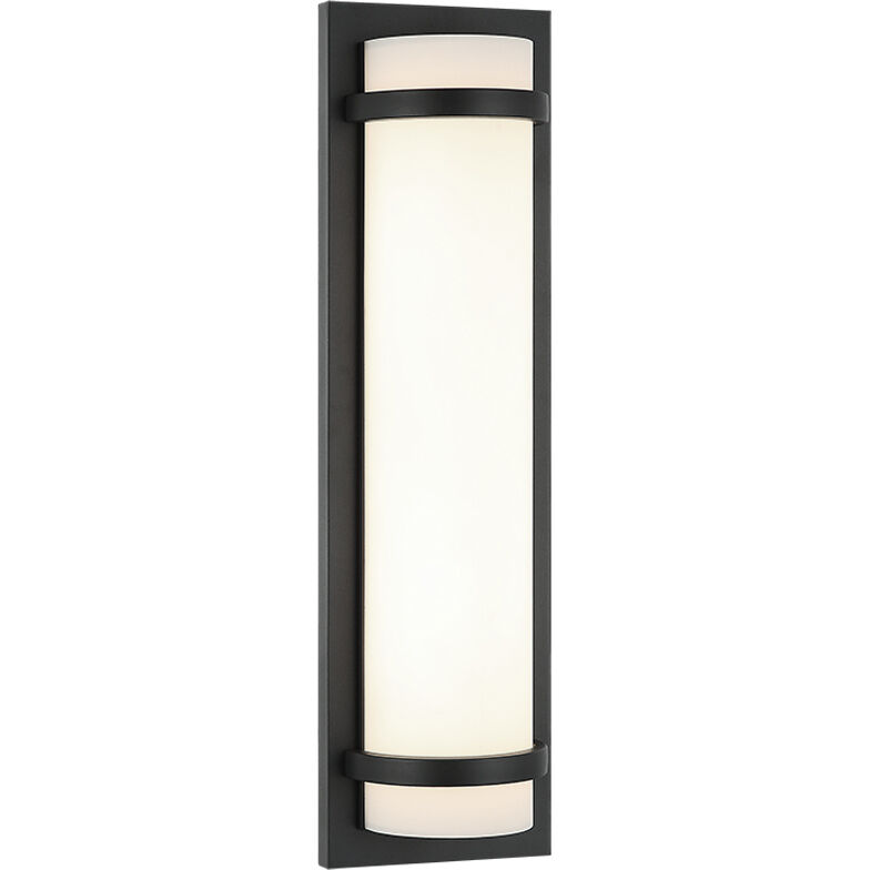 Brampton LED 6.88 inch Matte Black Wall Sconce Wall Light