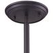 Chadwick 1 Light 8 inch Oil Rubbed Bronze Mini Pendant Ceiling Light