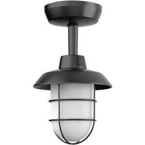 Odell LED 9.3 inch Black Outdoor Wall Sconce