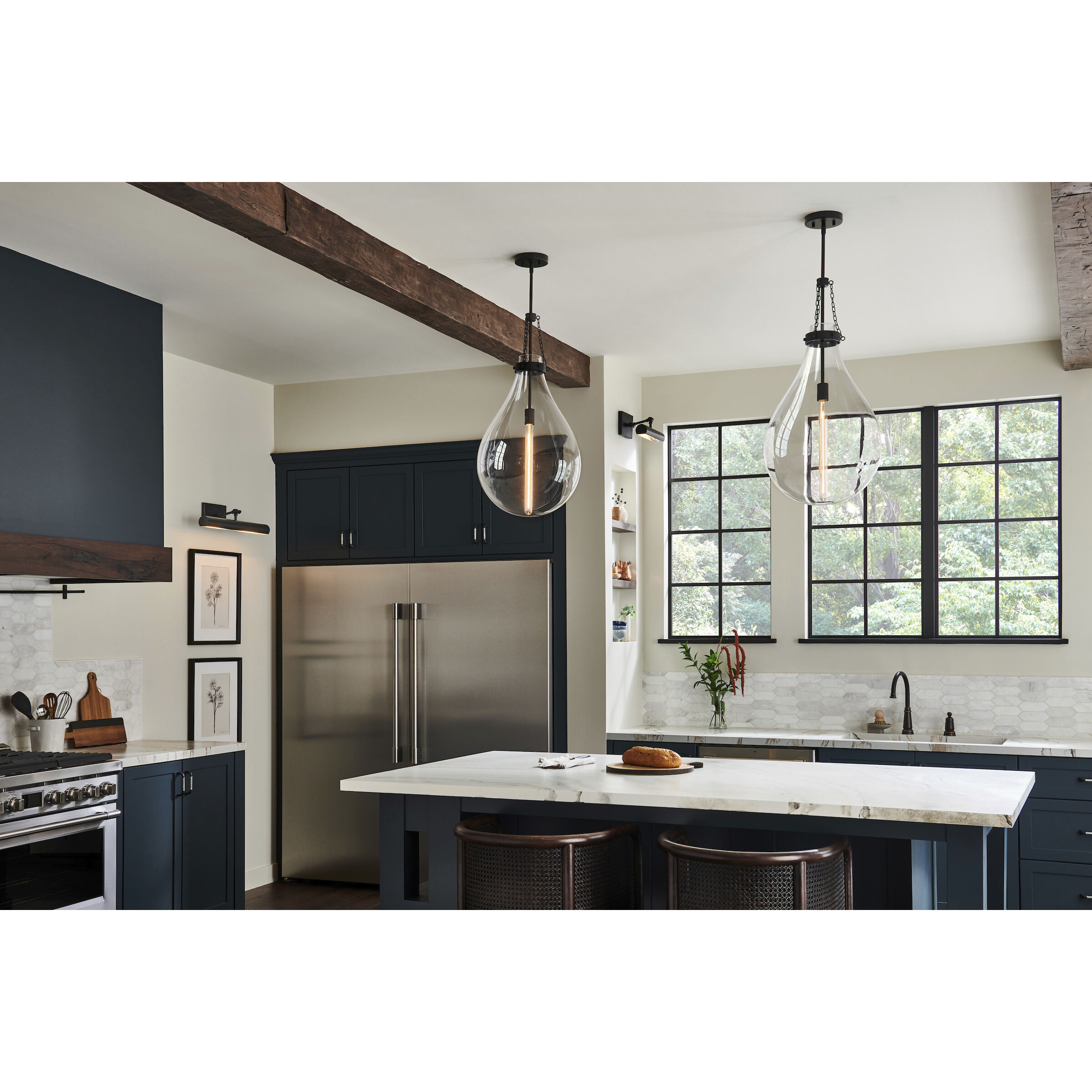 Eloise 1 Light 11 inch Black Pendant Ceiling Light