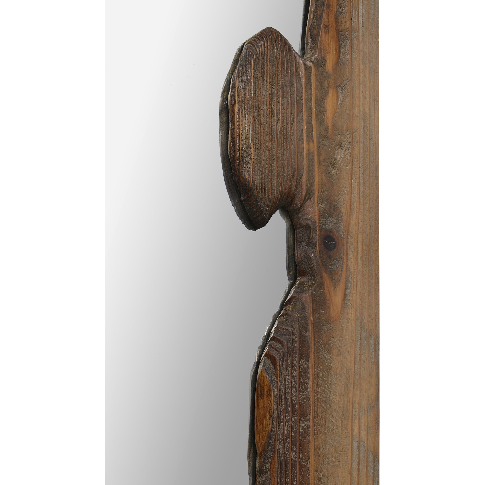 Connix 50 X 20 inch Brown Wall Mirror