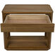 SL11 32 X 28.5 inch Gold Teak Side Table