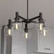 Marshall LED 27 inch Matte Black Chandelier Ceiling Light