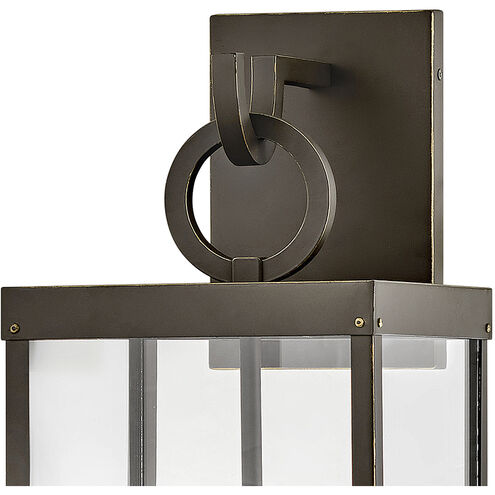 Estate Series Porter LED 29 inch Oil Rubbed Bronze Outdoor Wall Mount Lantern, Extra Large