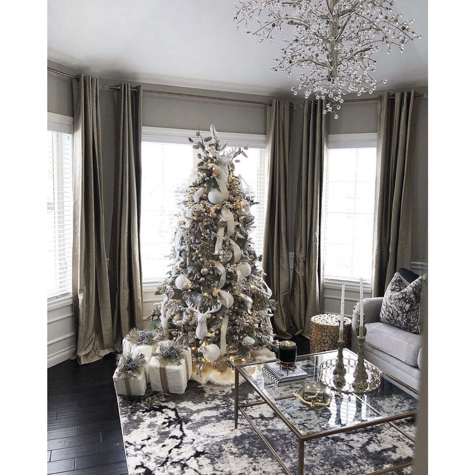 Cluster LED 47 inch Polished Nickel Chandelier Ceiling Light