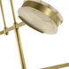 Kelly Wearstler Melange LED 54 inch Antique-Burnished Brass Multi-Positional Chandelier Ceiling Light