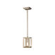 Smyth 1 Light 5 inch White Gold Mini Pendant Ceiling Light