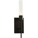 Vela 1 Light 4.5 inch Oil Rubbed Bronze ADA Sconce Wall Light - Open Box