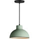 Rockport 1 Light 10 inch Sage Green Single Pendant Ceiling Light