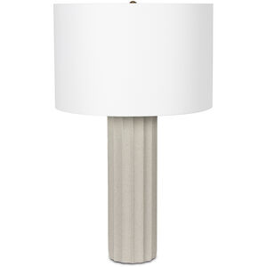 Tambour 28.25 inch 150.00 watt Grey Table Lamp Portable Light