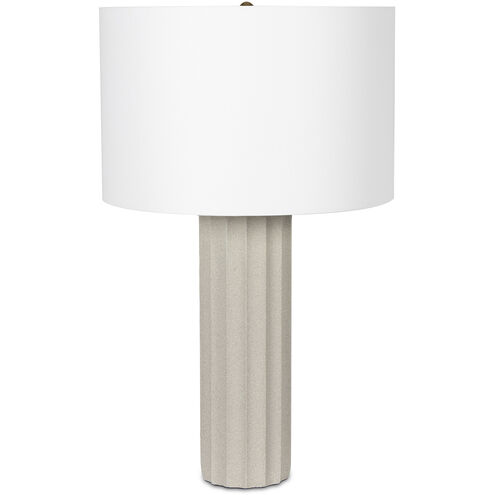 Tambour 28.25 inch 150.00 watt Grey Table Lamp Portable Light