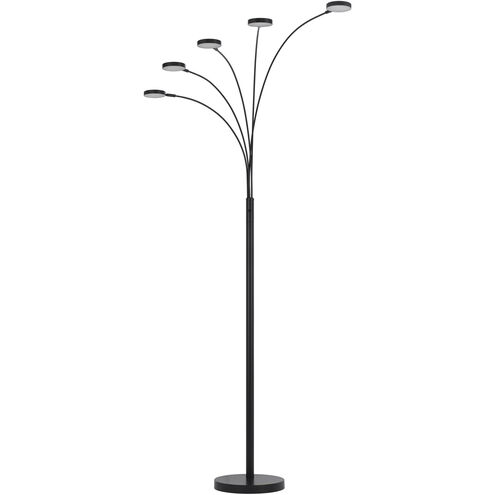 Malibu 5 Light 12.50 inch Floor Lamp
