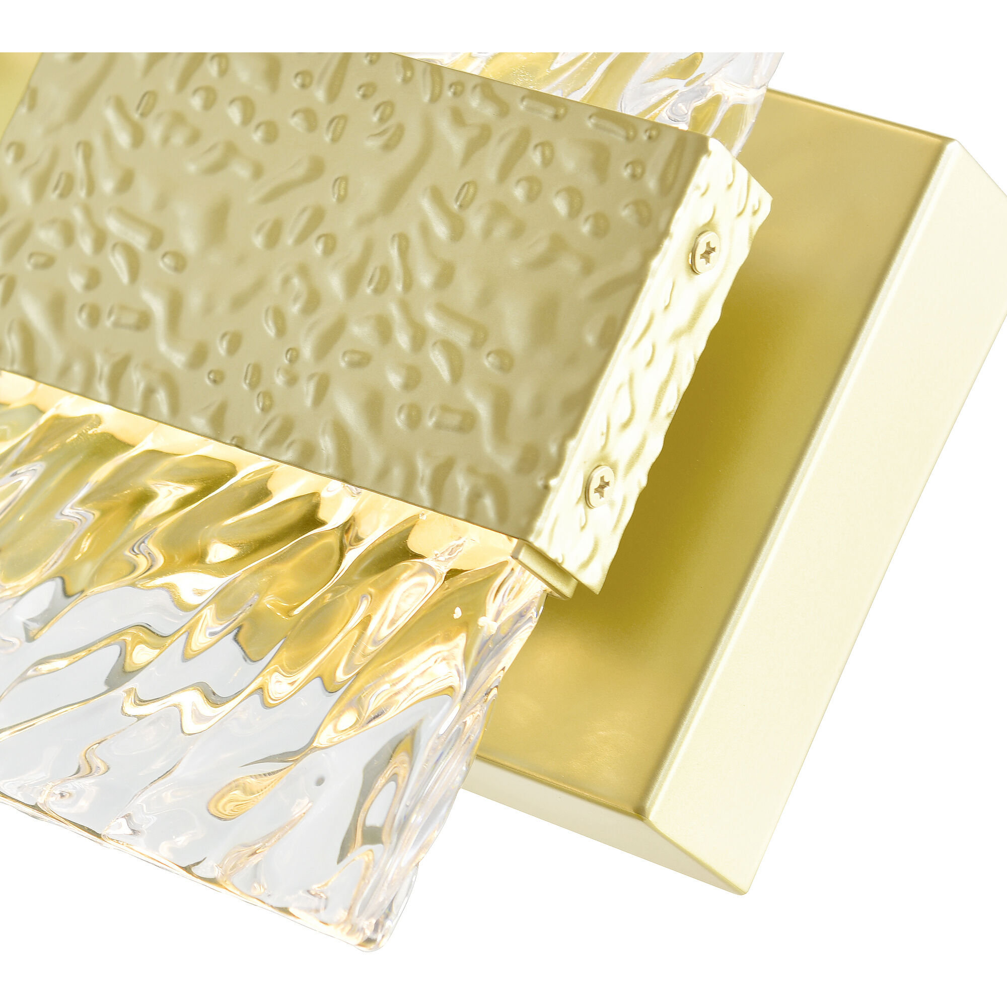 Carolina LED 5 inch Gold Leaf Wall Light