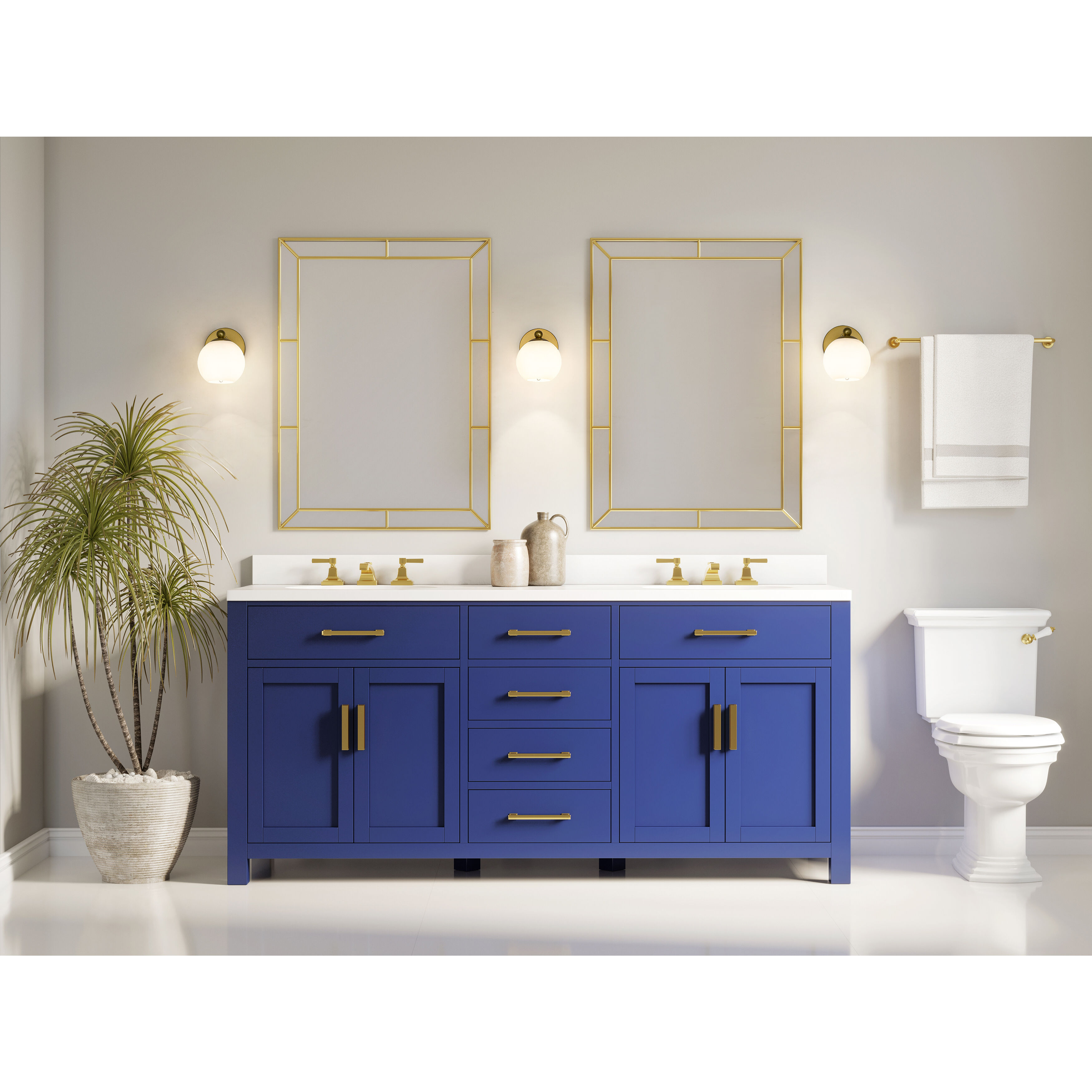 Neoma 1 Light 5.25 inch Modern Gold Wall Sconce Wall Light