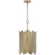 Xavier 6 Light 12 inch Aged Brass Pendant Ceiling Light