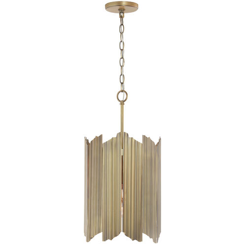 Xavier 6 Light 12 inch Aged Brass Pendant Ceiling Light