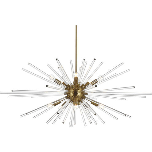 Sienna 10 Light 46 inch Gold Pendant Ceiling Light