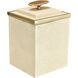 Brenner 5.25 X 5.25 inch Ivory with Brown Box, Set of 2