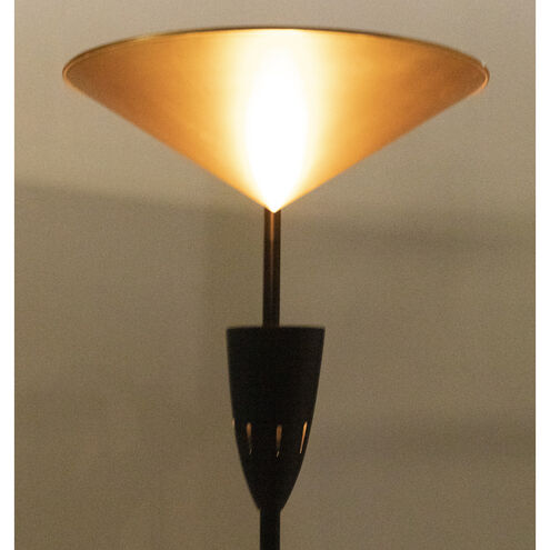 Jetset 71 inch 40.00 watt Matte Black Floor Lamp Portable Light