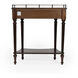 Charleston One Drawer Console Table in Dark Brown