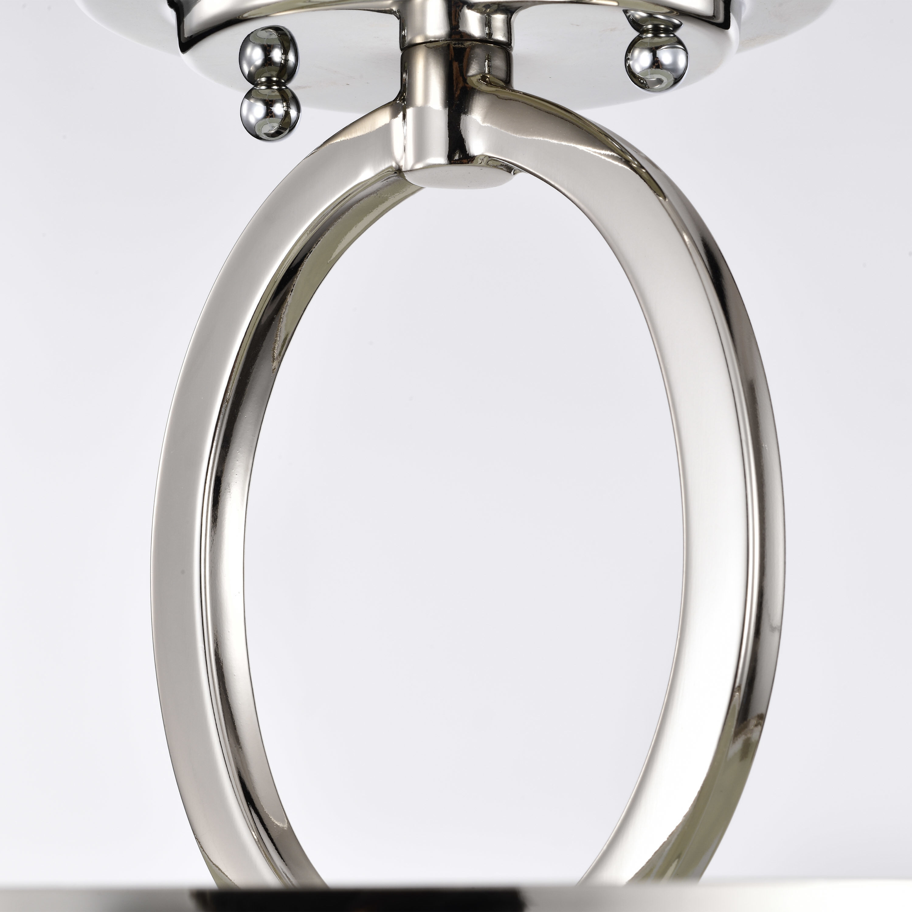 Harlow 3 Light 15 inch Polished Nickel Semi Flush Mount Ceiling Light