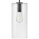 Lane LED 7 inch Black Pendant Ceiling Light