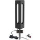 Altar 12 7.9 watt Black Bollard Light in 2700K Warm LED, WAC Landscape