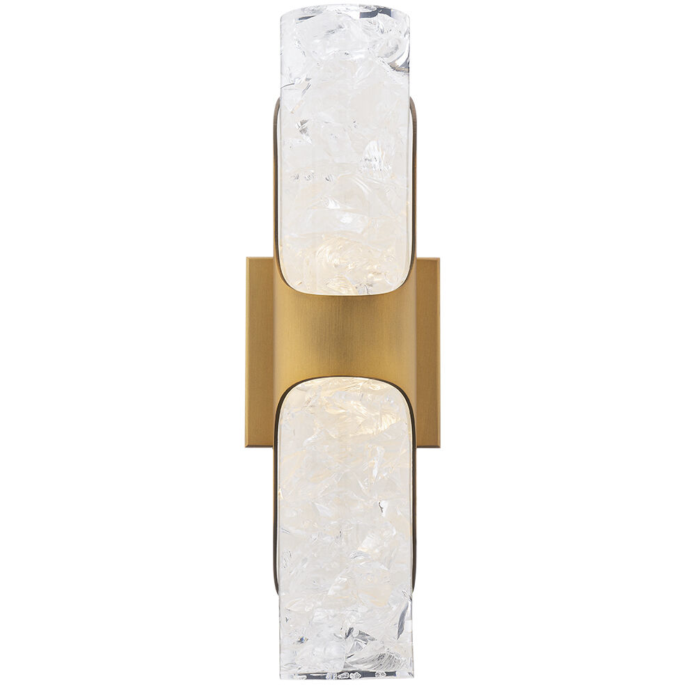 Royce Indoor Wall Lighting in Aged Brass