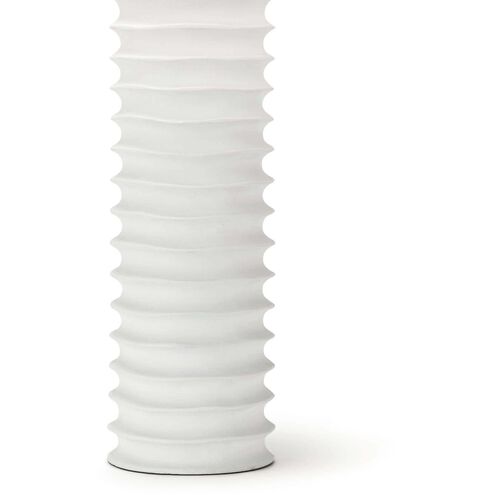 Nabu 30 inch 150.00 watt White Table Lamp Portable Light, Column