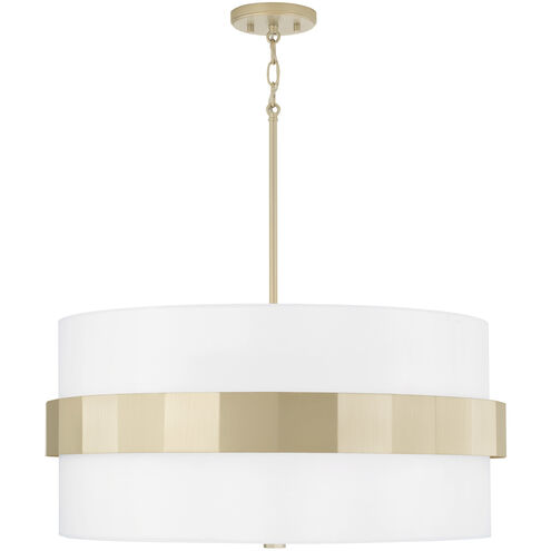 Sutton 4 Light 26 inch Soft Gold Pendant Ceiling Light