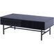 Mez 48.75 X 23.5 inch Black Coffee Table