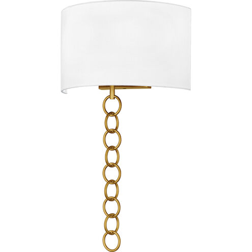 Baynes Wall Sconce Wall Light in Brushed Gold, Small