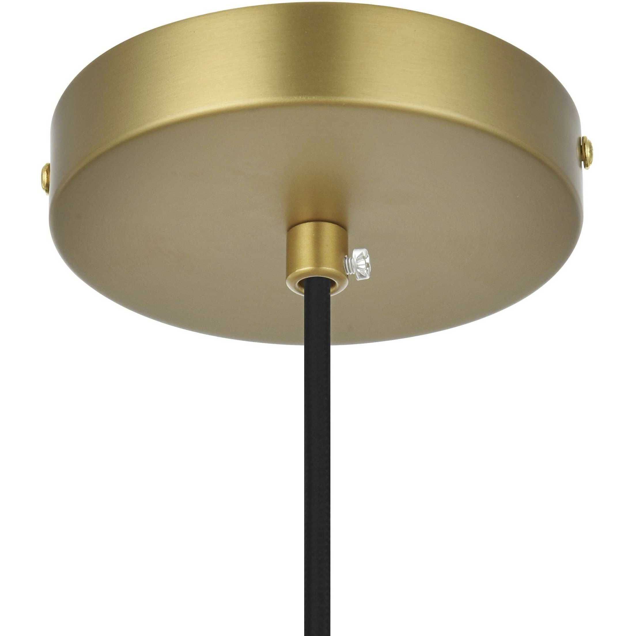 Destry 1 Light 8 inch Satin Gold Pendant Ceiling Light