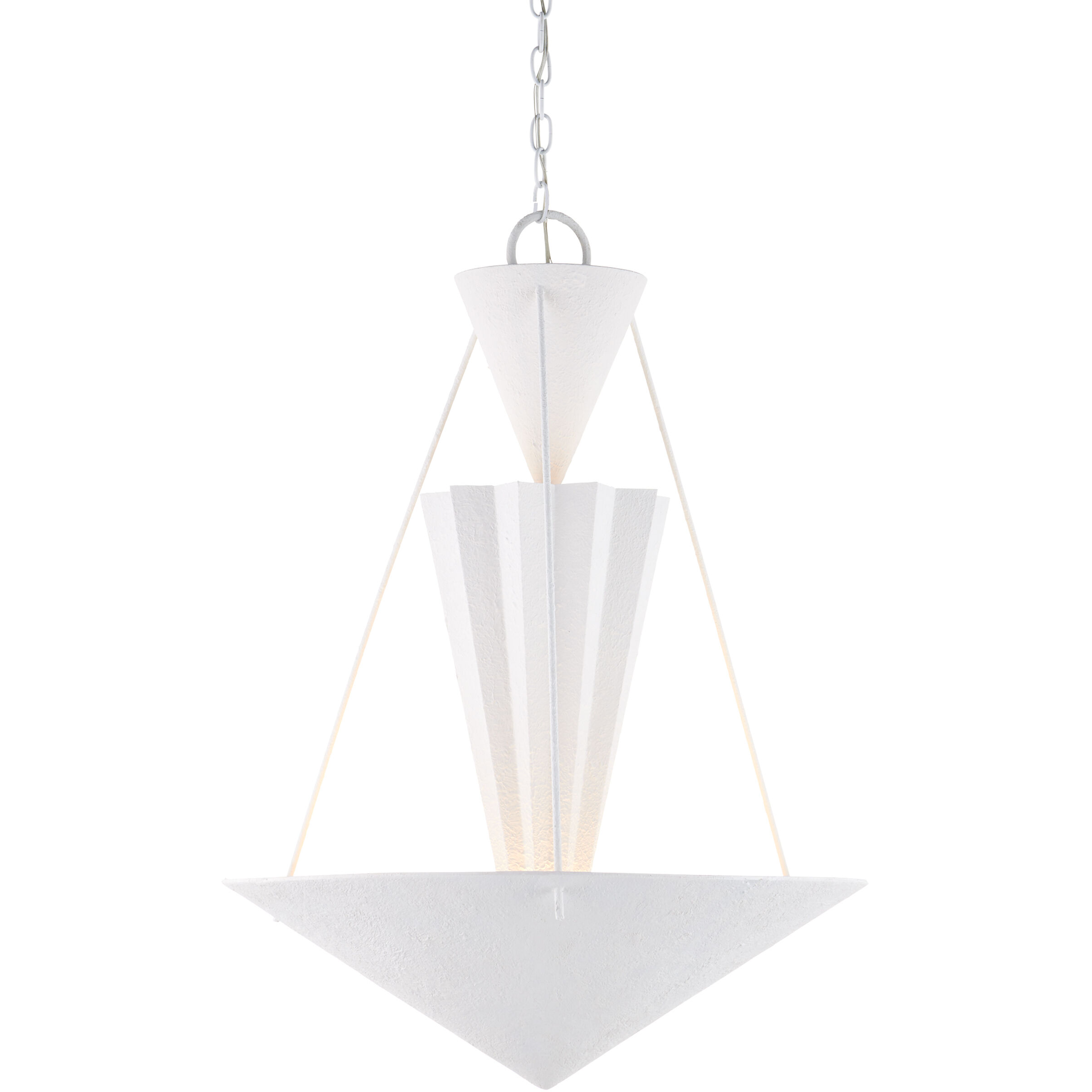 Empyrean 1 Light 24 inch Yeso Blanco Chandelier Ceiling Light