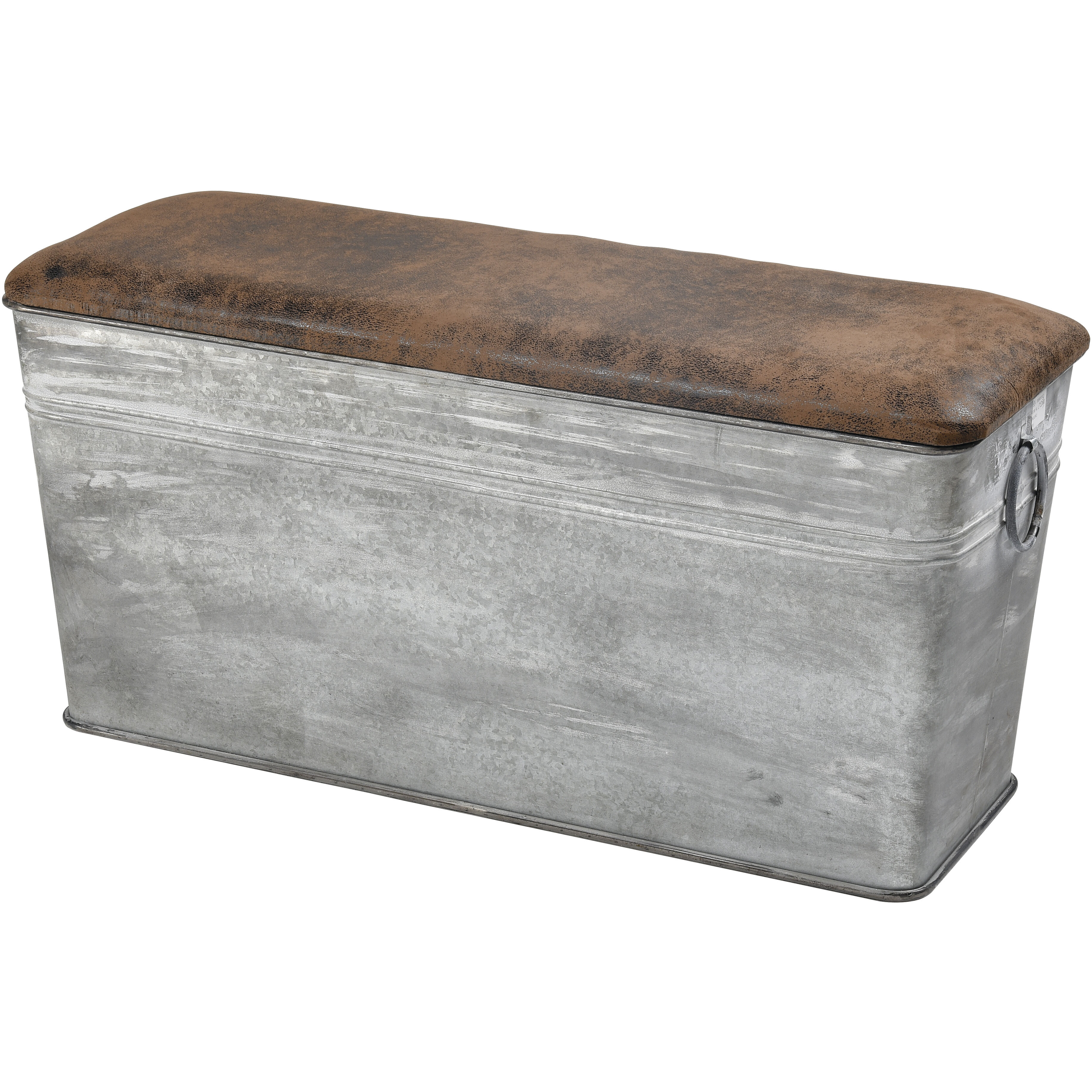 Norfolk Galvanized with Natural Bench