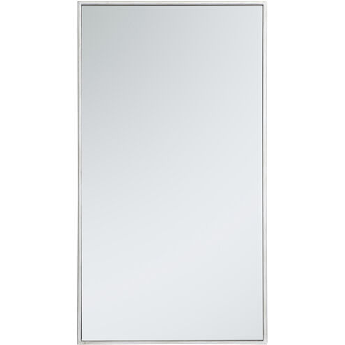 Monet 36 X 20 inch Silver Wall Mirror
