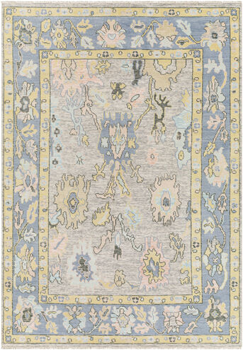 Ushak 144 X 106 inch Denim Rug in 9 X 12, Rectangle