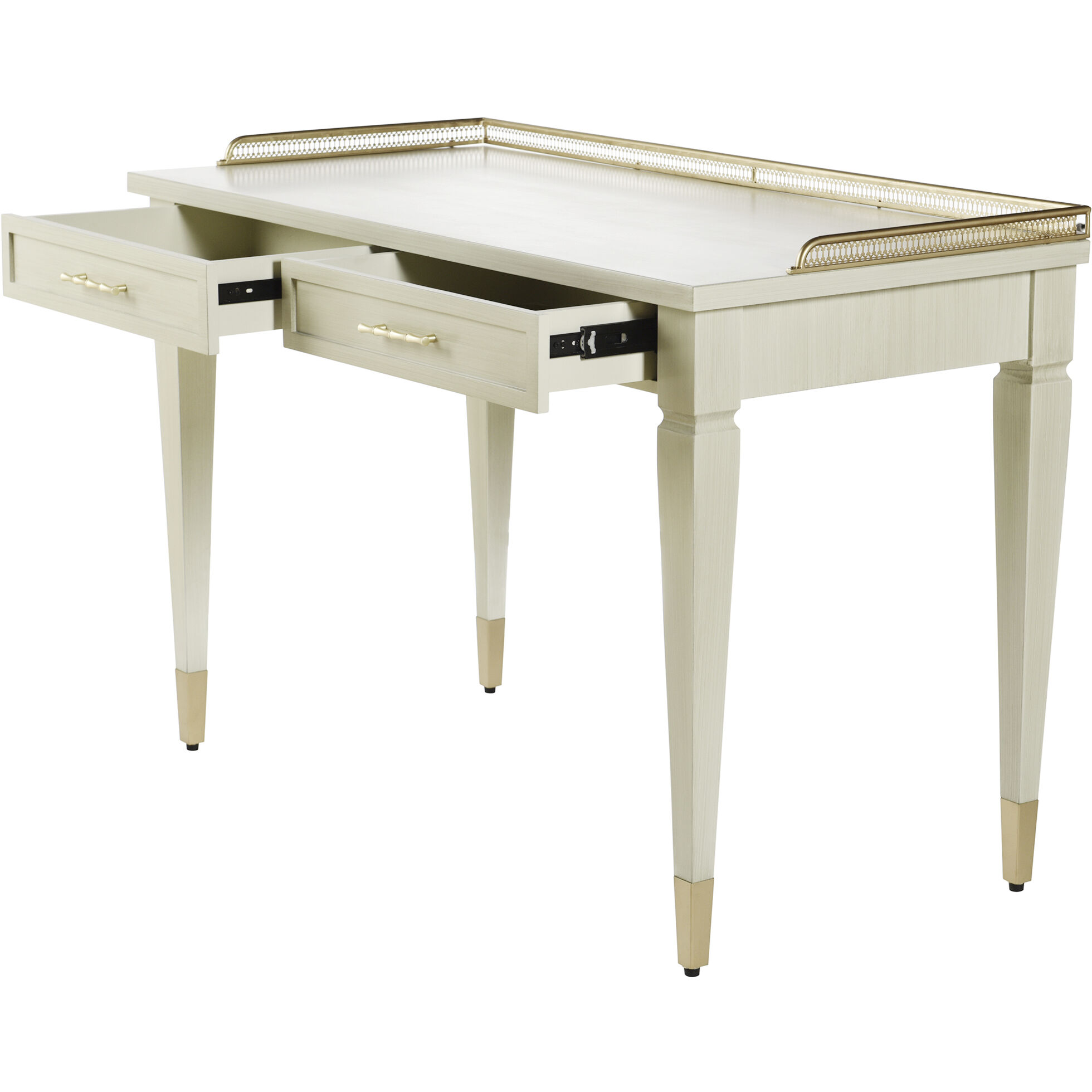 Delacourt 46.06 X 22.44 inch Gloss Linen Desk