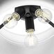 Silva 3 Light 16 inch Matte Black Pendant Ceiling Light, Design Series