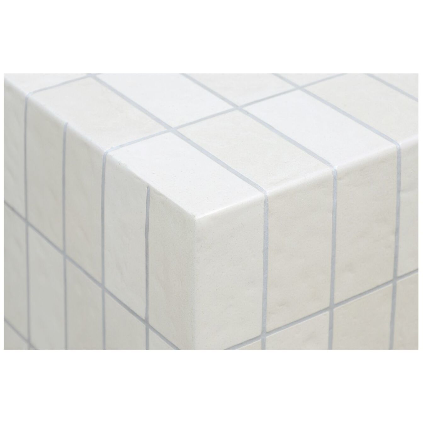 Farren 20 X 20 inch White Outdoor Side Table