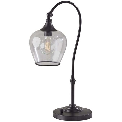 Bradford 23 inch 40.00 watt Dark Bronze Desk Lamp Portable Light in Antique Bronze