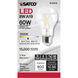 Lumos LED Medium 8.00 watt 120 3500K Light Bulb