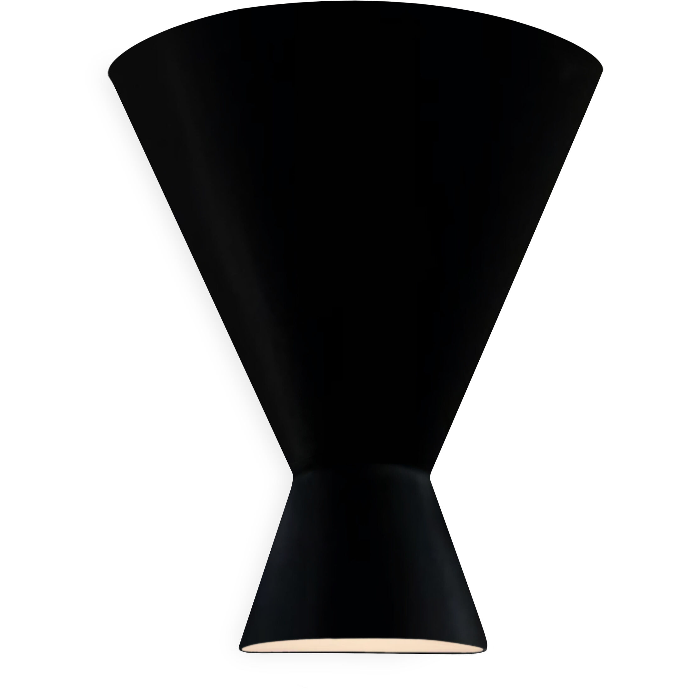 Ambiance Collection - Retro Wall Sconce Wall Light in Carbon Matte Black, Form+Finish+Function