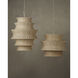 Phebe 9 Light 32 inch Vanilla Chandelier Ceiling Light, Large