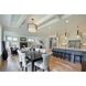 Downtown Mesh 1 Light 24 inch Matte Black Chandelier Ceiling Light in White Linen, Drum
