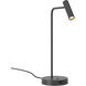 Enna 17.72 inch Matte Black Interior Table Light Portable Light